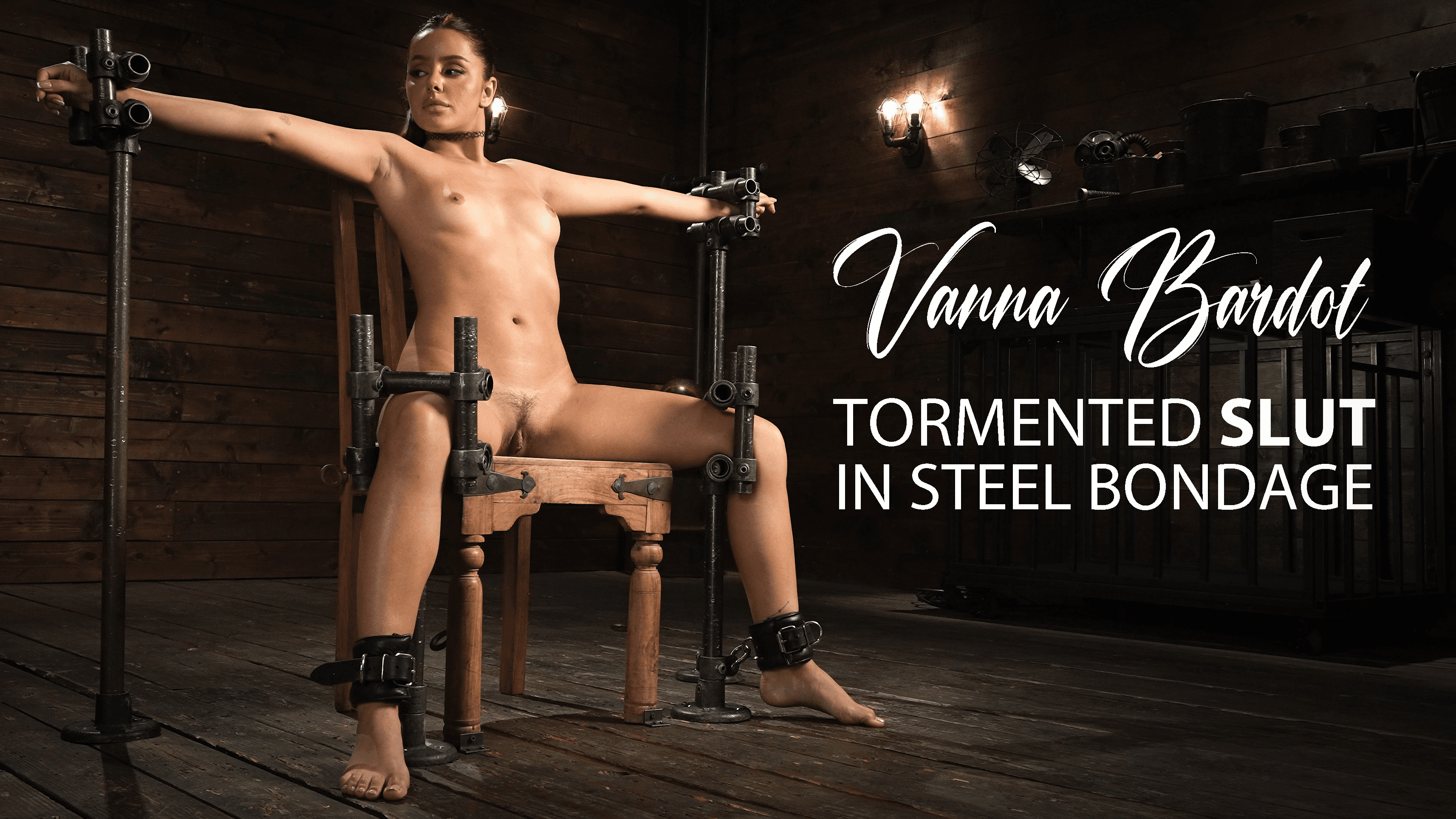 Tormented Slut in Steel Bondage | Kink.com