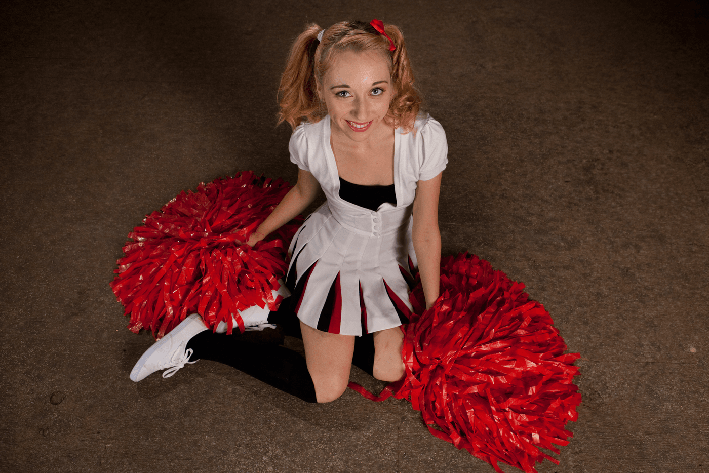 Pom Pom Girl Gets Gang Banged By Basketball Coach and Team