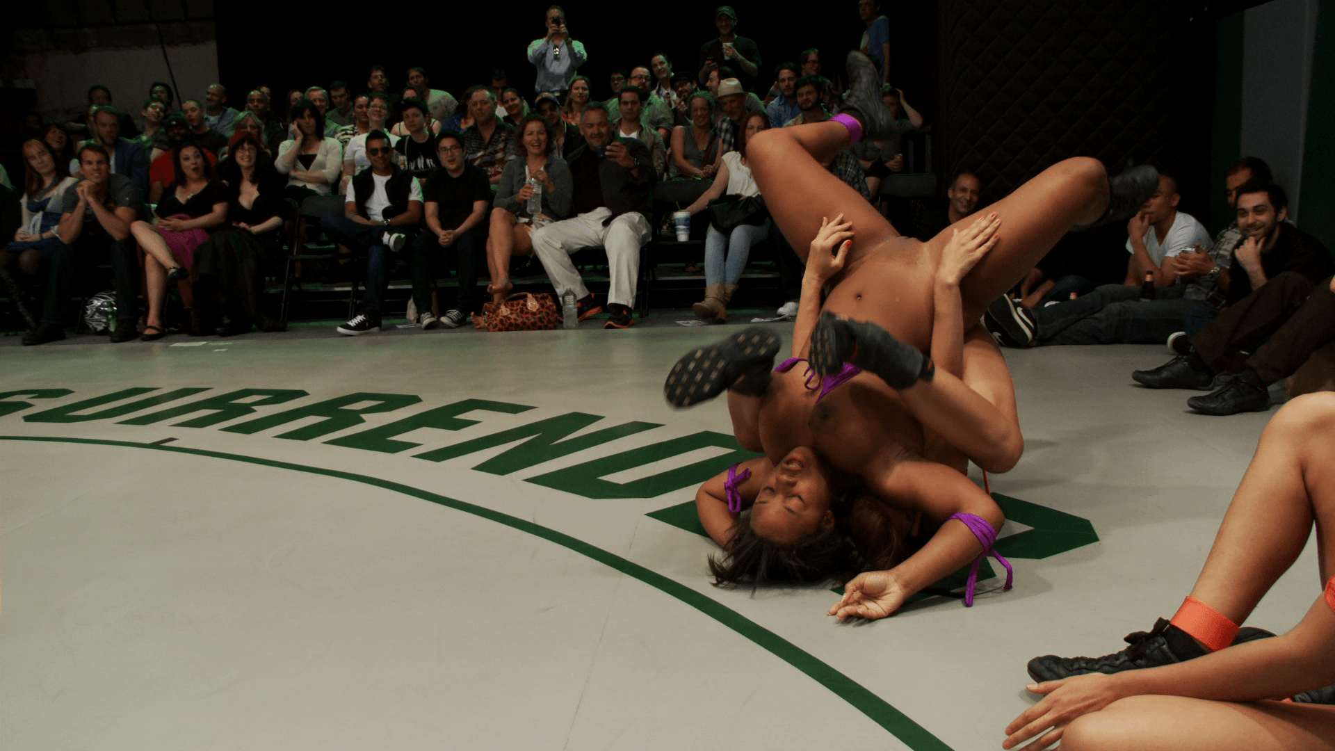 RD1 Of Aprils Live Tag Team Rain De Grey & Yasmine Loven vs The Dragon & Lyla Storm